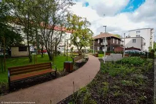 Pierwszy park kieszonkowy - przy ul. Parkowej 