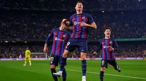 Barcelona z pewnym zwycięstwem. Lewandowski ucieszył Camp Nou