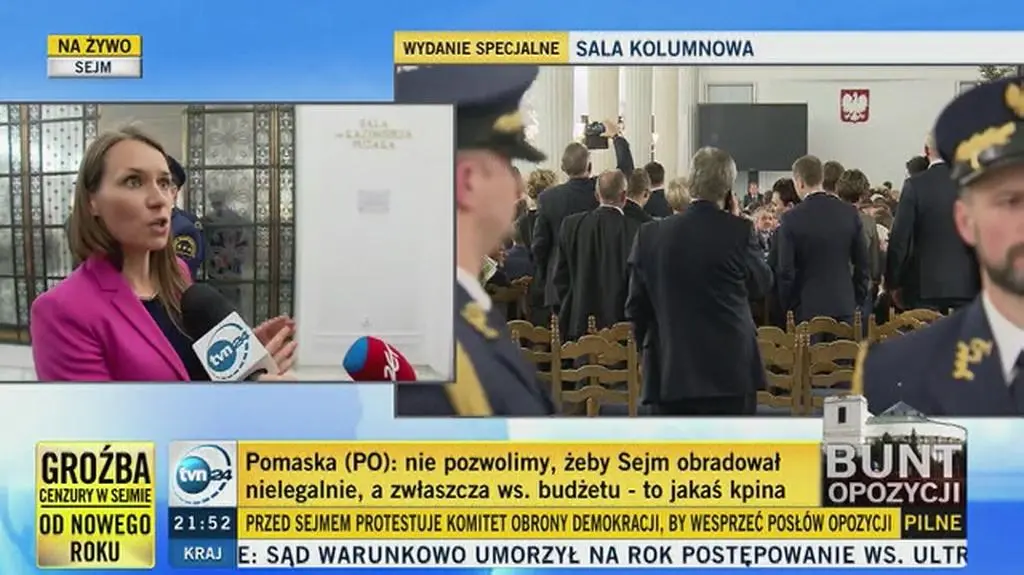 Pomaska: to posiedzenie jest niezgodne z prawem