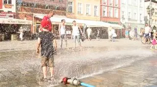 Woda jest nielada atrakcją najmłodszych wrocławian