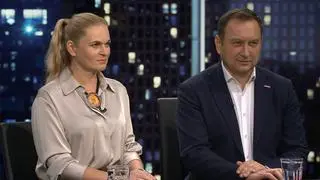 Barbara Nowacka i Tomasz Trela w "Kropce nad i"