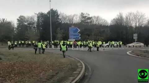 Blokady dróg we Francji
