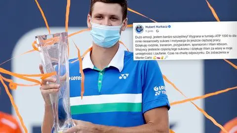 Hurkacz dziękuje. "Wszyscy jesteście częścią tego sukcesu"