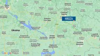 Wieś Hroza w obwodzie charkowskim 