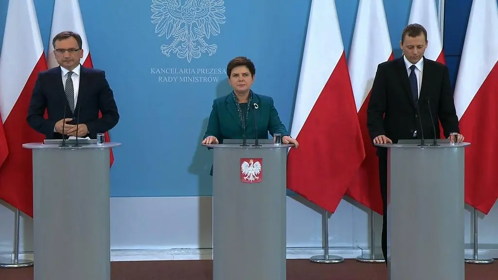 Szydło: działania zabezpieczające