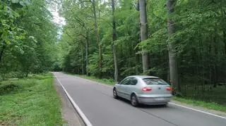 Droga jest dość wąska