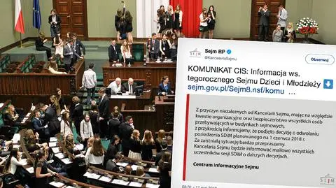 Opozycja: żądamy zmiany decyzji o odwołaniu Sejmu Dzieci i Młodzieży