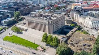 Gmach fińskiego parlamentu 