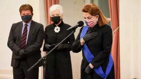 Georgette Mosbacher odznaczona Krzyżem Wielkim Orderu Zasługi RP