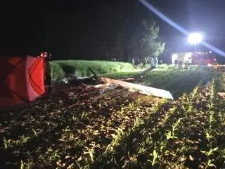 Wypadek motoszybowca na Podkarpaciu. Nie żyje drugi 19-latek