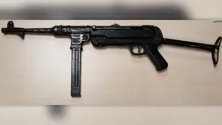 Niemiecki MP-40 z czasów II wojny światowej