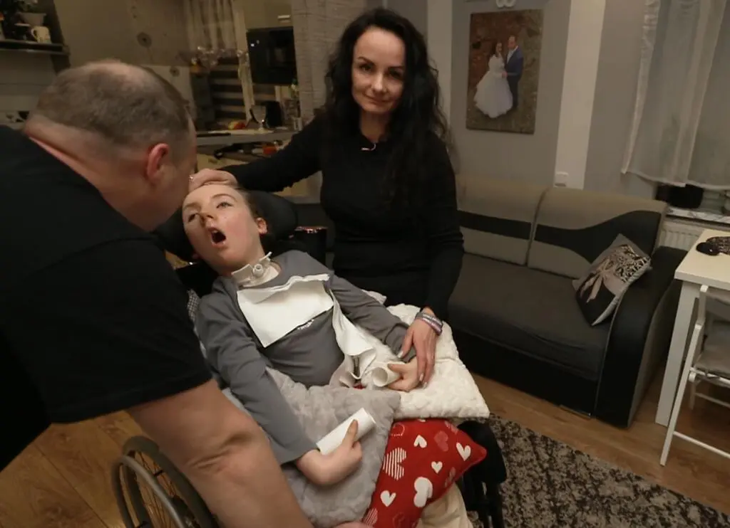 Laura jest przykuta do łóżka