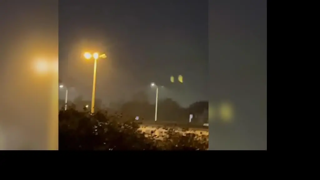 Śmigłowiec nad Ursusem