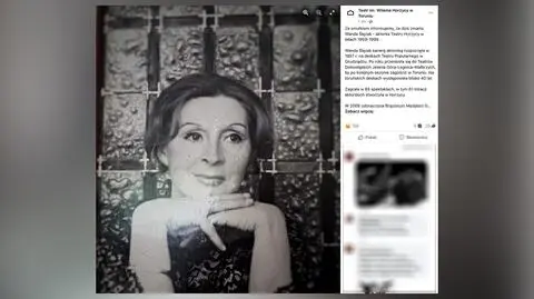 Nie żyje aktorka Wanda Ślęzak