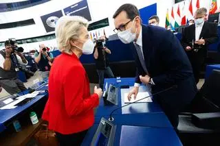 Ursula von der Leyen, Mateusz Morawiecki