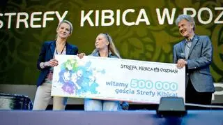 Półmilionowa kibica w Strefie Kibica