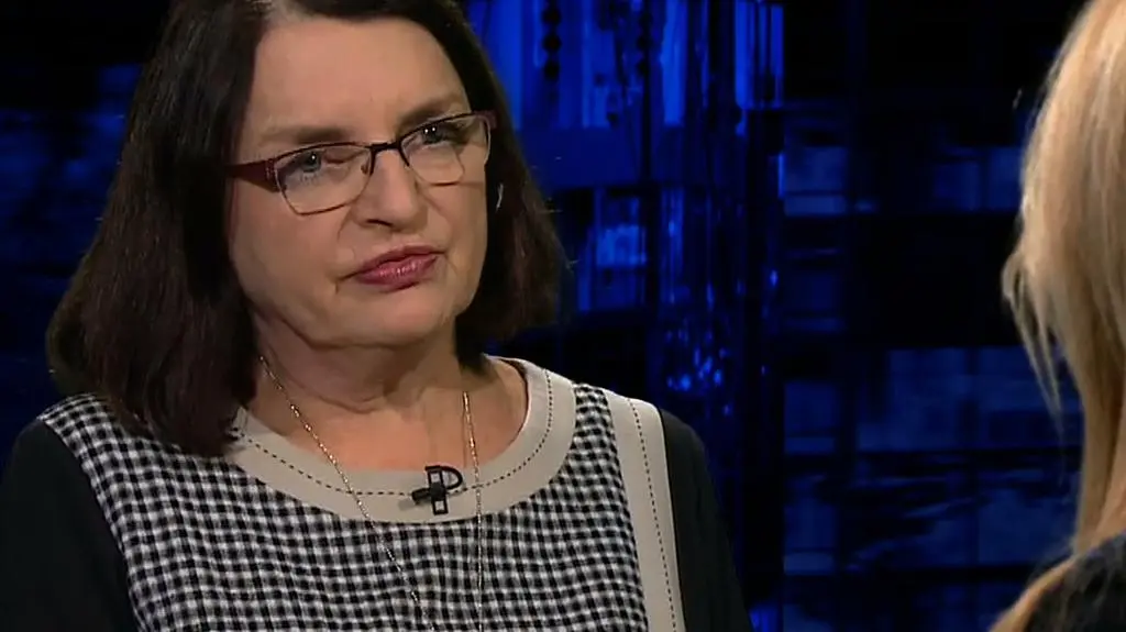 Małgorzata Rybicka o ekshumacjach smoleńskich (framgent programu Kropka nad i z 23 listopada 2016 roku)