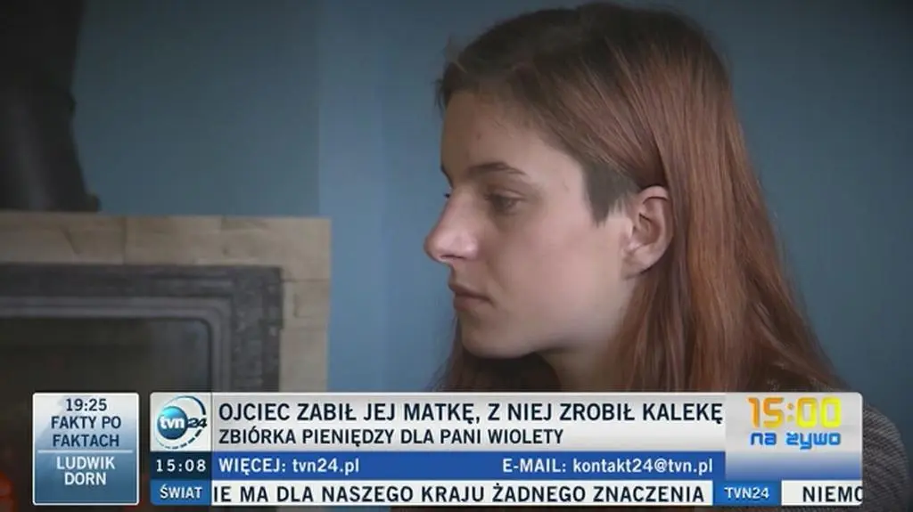 Pani Wioleta opowiada o tym jak próbowała pomóc matce 