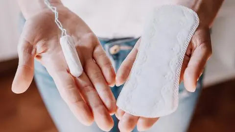 Produkty menstruacyjne, podpaski i tampony