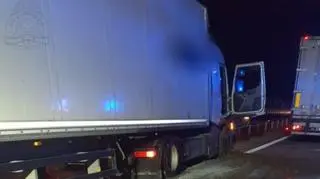 Śmiertelny wypadek na autostradzie A1 pod Radomskiem