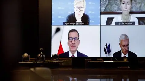Oświadczenie Premierów Ingridy Šimonytė (Litwa), Artursa Krišjānisa Kariņša (Łotwa), Kai Kallas (Estonia) i Mateusza Morawieckiego (Polska) w sprawie ataku hybrydowego na naszych granicach ze strony Białorusi