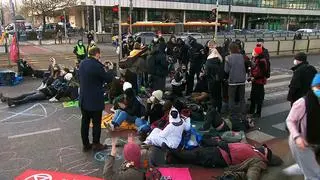 Protest ekologów w centrum