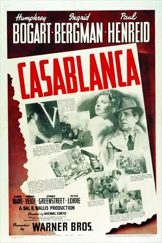 Plakat filmu "Casablanca"
