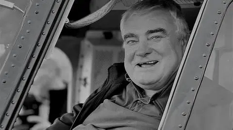 Ratownik-pilot Wojciech Wiejak