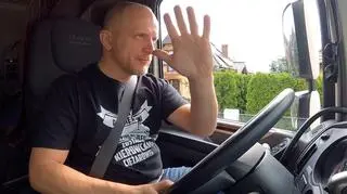 Darek, kierowca tira