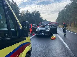 Mała Nieszawka. W wypadku ucierpiała 74-letnia pasażerka