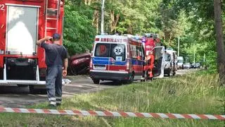 Tragiczny wypadek pod Grodziskiem Mazowieckim 