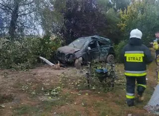 Wabcz. Śmiertelny wypadek, nie żyje 20-latek