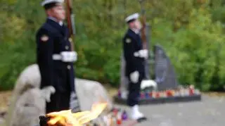 Uroczystości na Cmentarzu Marynarki Wojennej w Gdyni Oksywiu 