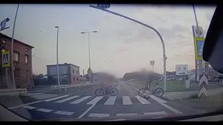 Była już w połowie przejścia