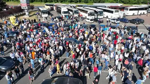 wyjazd łódź dron