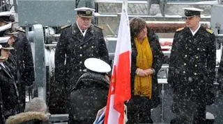 W uroczystościach nie przeszkodziła ani śnieżna zadyma, ani silny wiatr