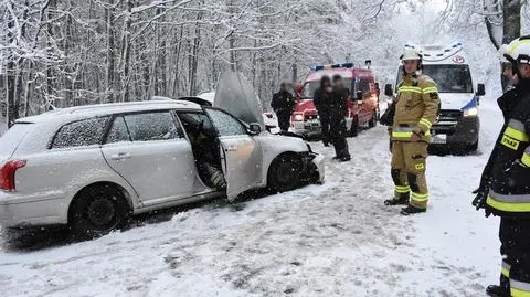 Pałubice. Pięć osób poszkodowanych w wypadku drogowym