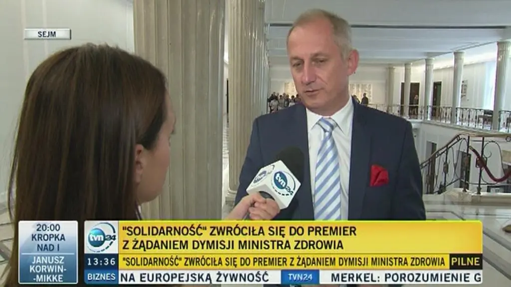 Ministra zdrowia broni natomiast jego zastępca