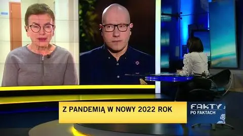 "Możemy się liczyć, niestety, z kolejnym wariantem koronawirusa"