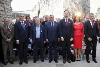Konwencja Koalicji Polskiej na zamku w Rabsztynie koło Olkusza