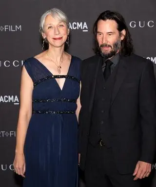 Alexandra Grant i Keanu Reeves w 2019 roku
