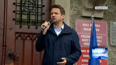 Trzaskowski: jesteśmy razem, tacy sami i nie damy się podzielić