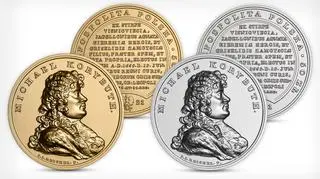 Monety kolekcjonerskie „Skarby Stanisława Augusta – Michał Korybut Wiśniowiecki”