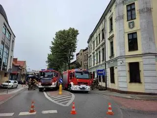 Pożar w Urzędzie Miasta Oświęcim