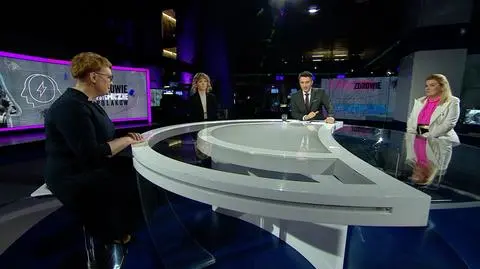 Debata "Zdrowie psychiczne Polaków" w TVN24
