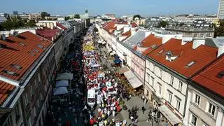 Protest pracowników ochrony zdrowia