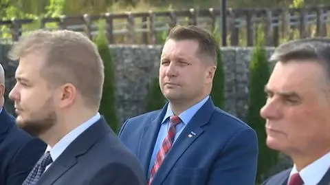 Minister edukacji Przemysław Czarnek