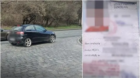 14-latek okazał policjantom legitymację szkolną