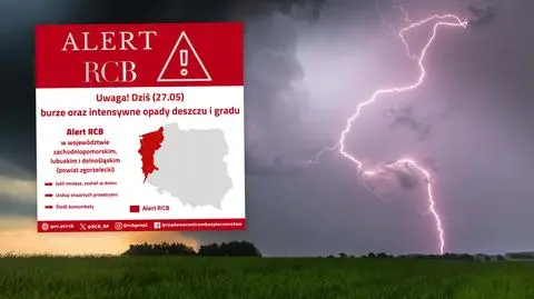 Alert RCB. Tu należy zachować szczególną ostrożność