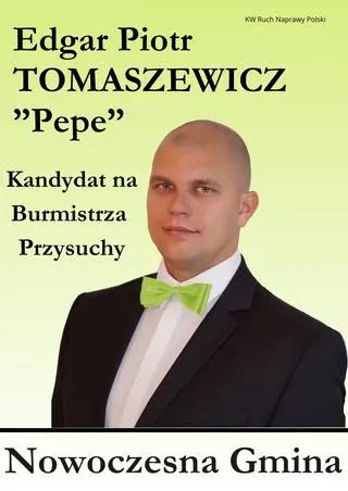 Plakat Edgara Tomaszewicza